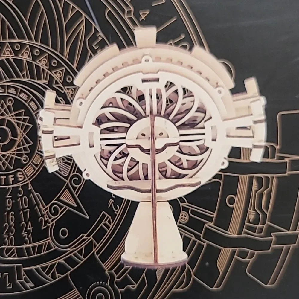 3D wood puzzle